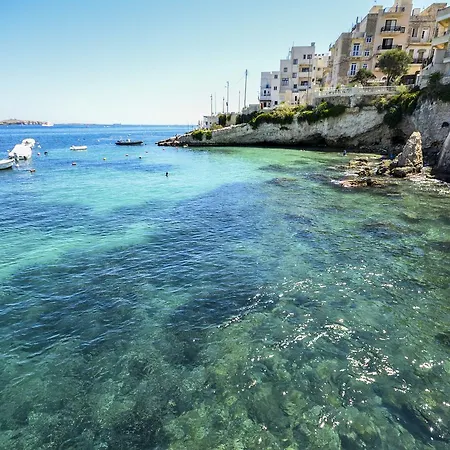 Blue Harbour 3 Bedroom Seafront Apartment With Large Yard On The Promenade - By Getawaysmalta St. Paul's Bay Exterior photo